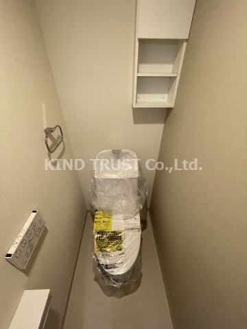サンセール豊崎のトイレ|シンプルで使いやすいトイレです