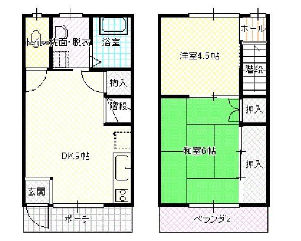 【間取り】 | 豊田ハイツ