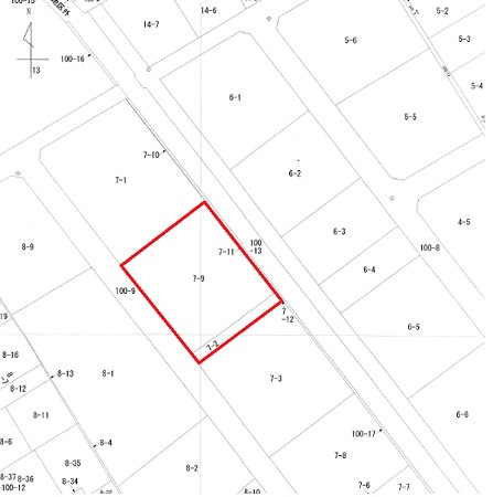 【土地図】 | 柳井・南町(商談中)