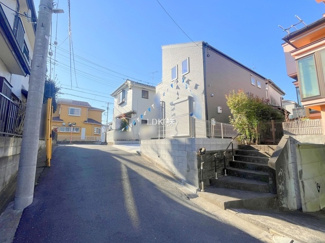 【前面道路含む現地写真】 | 完成（撮影：'24/01/30）