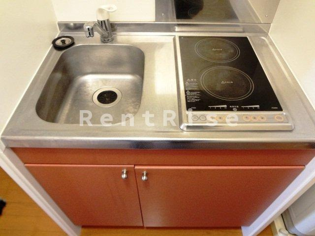 レオパレス妙興寺のキッチン|電気コンロ2口