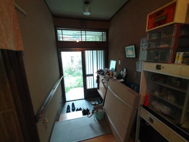 高崎市吉井町矢田平屋建ての玄関