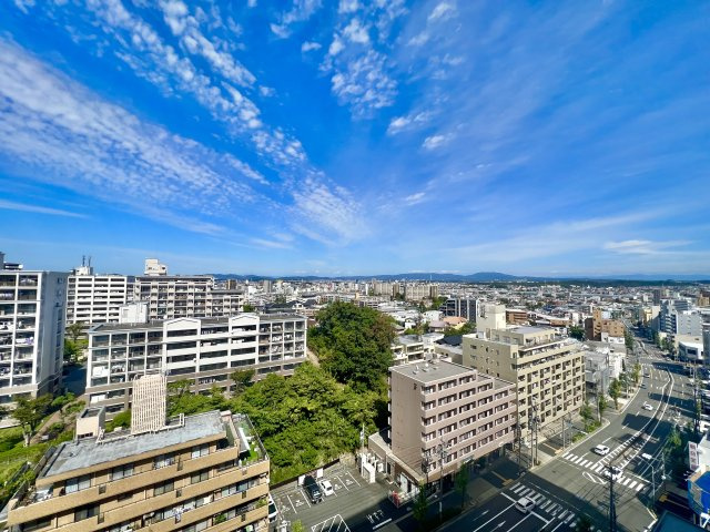 虹ヶ丘マンション本館の展望|北側居室からの眺望！