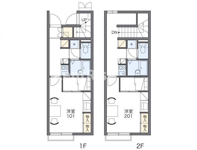 レオパレスサーマルの間取り|代表的な間取のため実際の間取とは異なる場合があります