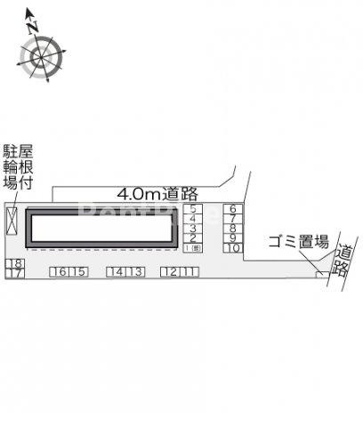 レオパレスサーマルの駐車場