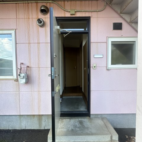 サイレントビレッジの玄関