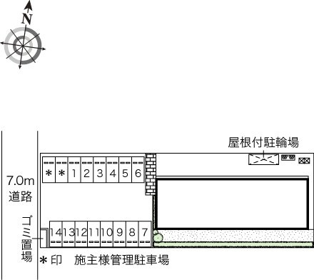 レオネクストＹＡＭＡＴＯのエントランス
