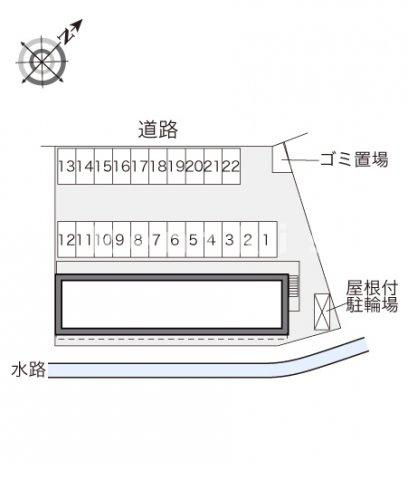 レオパレス神戸の駐車場
