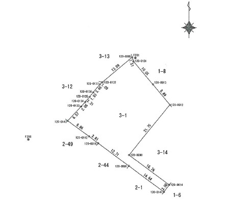 神戸市北区鈴蘭台南町1丁目　古家付土地