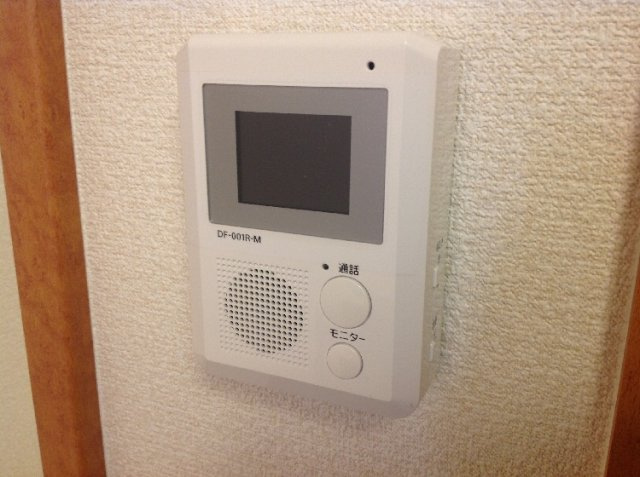 レオパレスシャトレーンⅡのセキュリティ|モニター付きインターホン