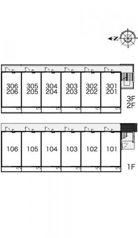 レオパレスシャトレーンⅡのその他共用部分