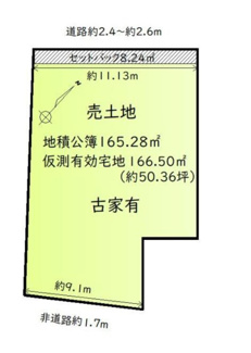 【土地図】 | 野洲市比留田　売土地