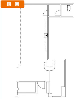 堺市堺区市之町東　貸店舗[物件番号：266842] の間取り