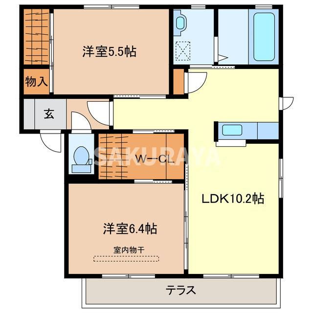 グランフルールの間取り