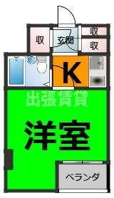 仲介手数料0円！フィールドシティ新栄第3の間取り