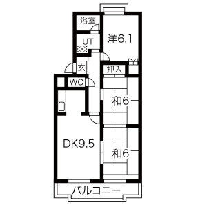 【間取り】 | フローレス鹿山