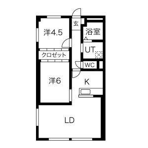 【間取り】 | ホワイトハイツ