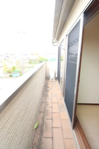 フォレストAのバルコニー