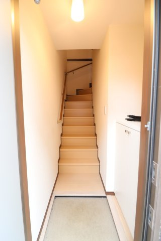 フォレストAの玄関