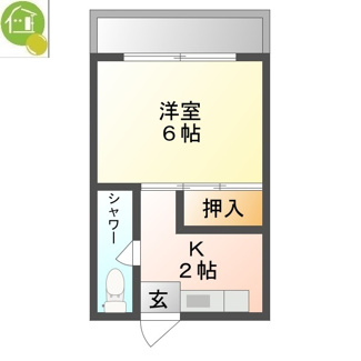 【間取り】 | アパート松川277