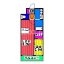 【間取り】 | グランフォーレ博多駅東プレミアの間取り