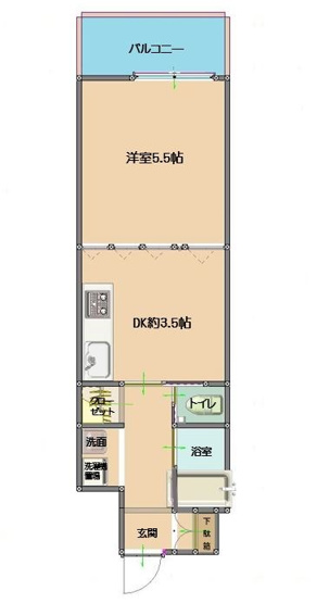 【間取り】 | ヴィラコート戸畑元宮 | 「０円で入居も可能♪」お得にお探しするなら不動産すまラボにお任せ下さい♪
〇現地待合わせOK　〇LINE対応可　〇他社物件持込ＯＫ
〇遠隔契約OK　〇お値引き喜んで♪皆様のお問合せをお待ちしています♪