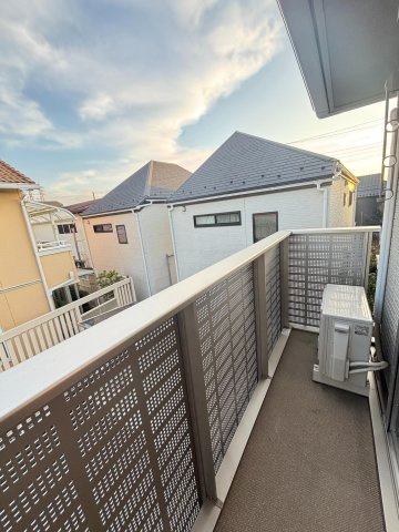 クレールコートのバルコニー