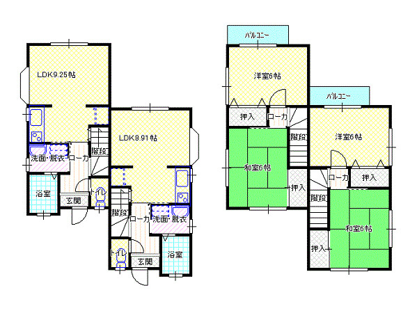 【間取り】 | アサヒコーポ