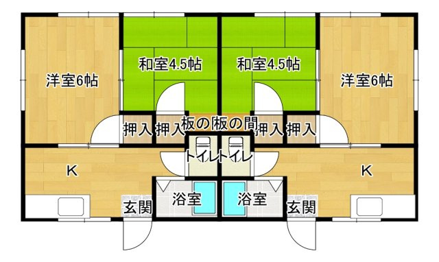 【間取り】 | ハイツ森本