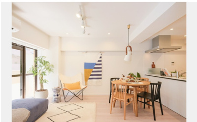 【居間・リビング】 | ニックハイム木場公園第5 | ゆったりとした居間です