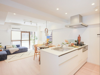 【居間・リビング】 | ニックハイム木場公園第5 | 使いやすいリビングです