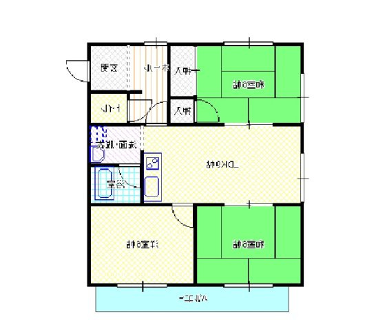【間取り】 | ＨＥＩＳＥＩマンション