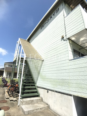 【エントランス】 | グリーンハイツ | 毎日通るエントランスはこのようになっています