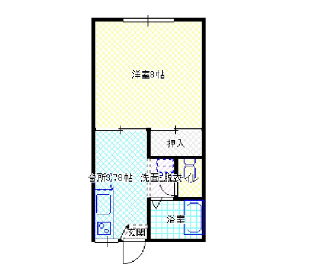 【間取り】 | すみれハイツ