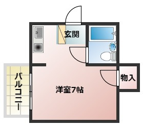 【間取り】 | コーポはにわ池田