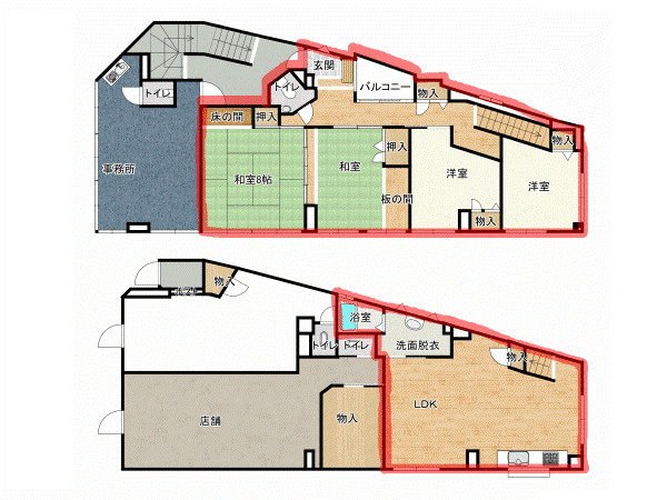【間取り】 | 山陽ビル