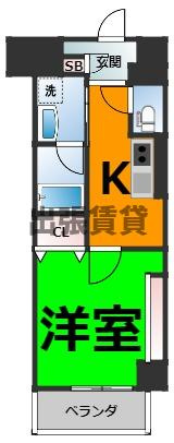 仲介手数料0円！レガーロの間取り
