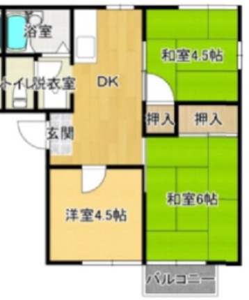 【間取り】 | 南ハイツ