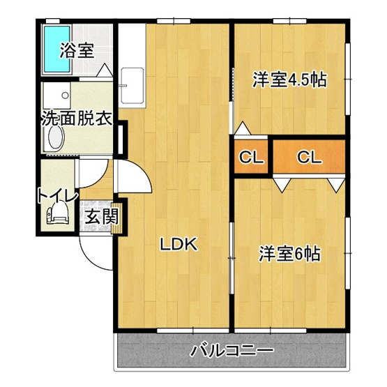 【間取り】 | エスハイム