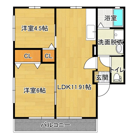 【間取り】 | エスハイム