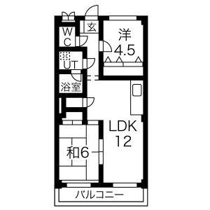 【間取り】 | メゾン阪野