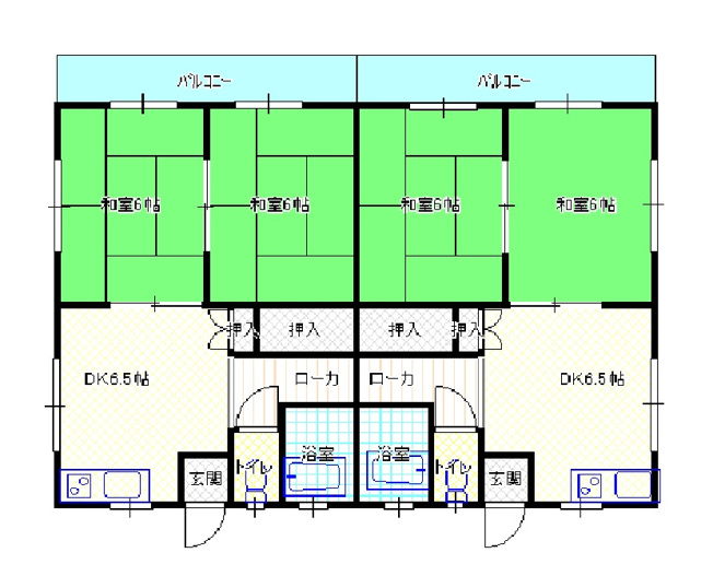 【間取り】 | 友重アパート