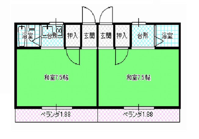 【間取り】 | ドリームハイツ