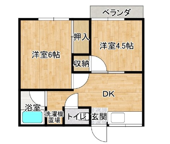 【間取り】 | 藤本ハイツ