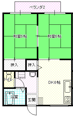 【間取り】 | パナハイツ青木