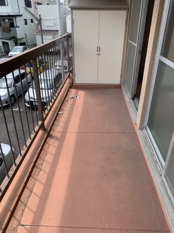 芦田ハイム苑のバルコニー