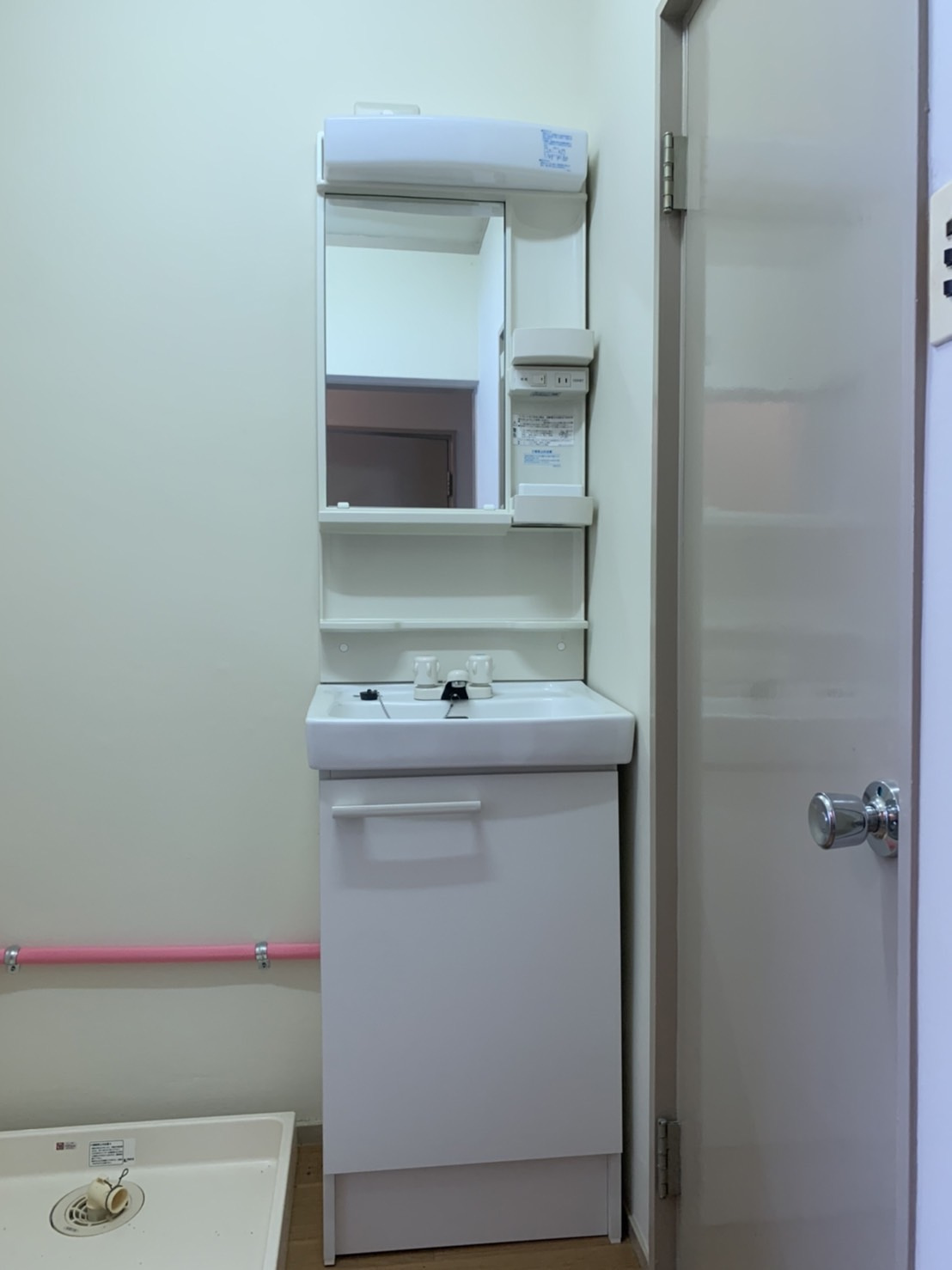 芦田ハイム苑の洗面所