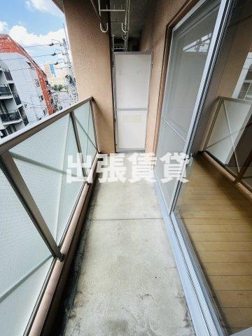 仲介手数料0円！パレスT新栄のバルコニー