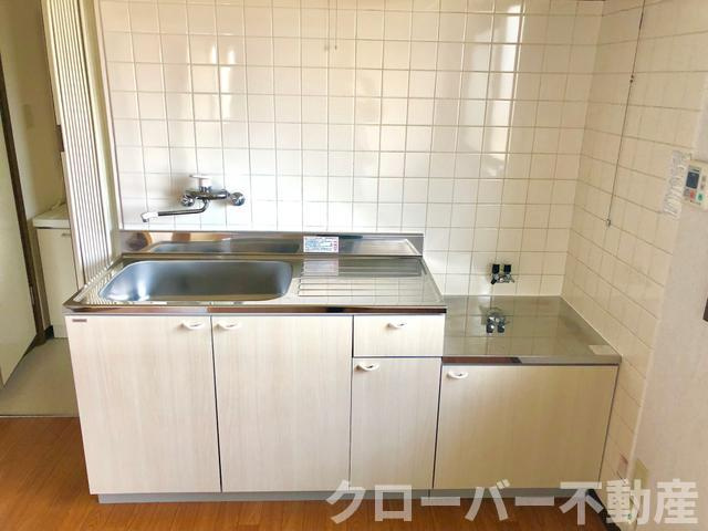 善通寺市中村町のアパートのキッチン