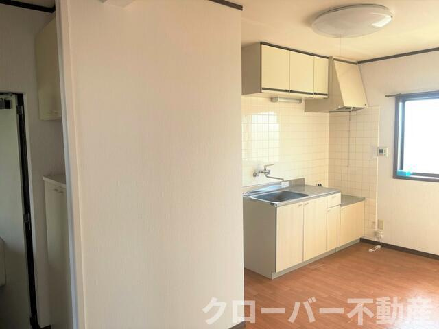 善通寺市中村町のアパートのキッチン